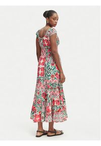 Iconique Sukienka letnia Shirley IC26-096 Kolorowy Regular Fit. Materiał: syntetyk. Wzór: kolorowy. Sezon: lato #2