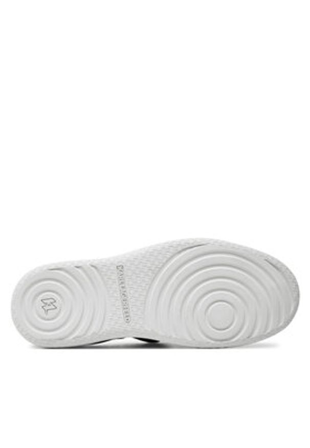 Karl Lagerfeld - KARL LAGERFELD Sneakersy KL63820 Czarny. Kolor: czarny. Materiał: lakier, skóra