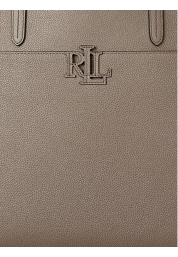 Lauren Ralph Lauren - LAUREN RALPH LAUREN Torebka Large Cameryn 431960183009 Brązowy. Kolor: brązowy. Materiał: skórzane