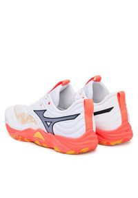 Mizuno Buty halowe Wave Momentum Elite V1GA2512 Pomarańczowy. Kolor: pomarańczowy. Materiał: skóra. Model: Mizuno Wave #3