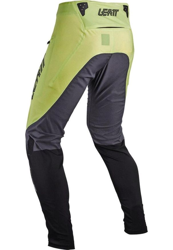 Spodnie rowerowe LEATT Pant MTB Gravity 5.0. Kolor: czarny, zielony, wielokolorowy. Sport: kolarstwo
