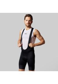 ACELERA - Męskie spodenki kolarskie do kolarstwa górskiego. Kolor: czarny. Materiał: zamsz. Sport: kolarstwo #1