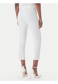 Rinascimento Spodnie materiałowe CFC0128641003 Biały Slim Fit. Kolor: biały. Materiał: materiał #2