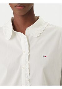 Tommy Jeans Koszula DW0DW22767 Biały Relaxed Fit. Kolor: biały. Materiał: bawełna #4