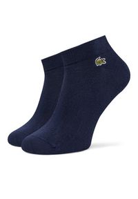 Lacoste Zestaw 3 par niskich skarpet unisex RA2917 Kolorowy. Materiał: materiał, bawełna. Wzór: kolorowy