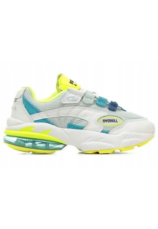 Buty do chodzenia męskie Puma Cell Venom. Zapięcie: sznurówki. Kolor: biały, niebieski, żółty, wielokolorowy. Materiał: guma, materiał, tkanina, syntetyk. Szerokość cholewki: normalna. Sport: turystyka piesza