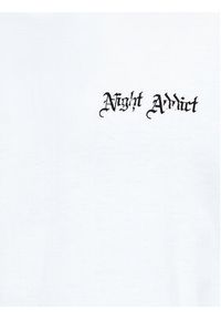 Night Addict Longsleeve MLT-NA575BARKERB Biały Regular Fit. Kolor: biały. Materiał: bawełna. Długość rękawa: długi rękaw