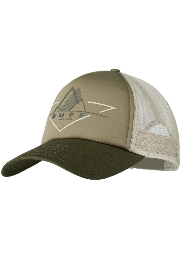 Buff - Czapka z daszkiem dla dorosłych Trucker Cap. Kolor: zielony. Materiał: poliester. Styl: sportowy