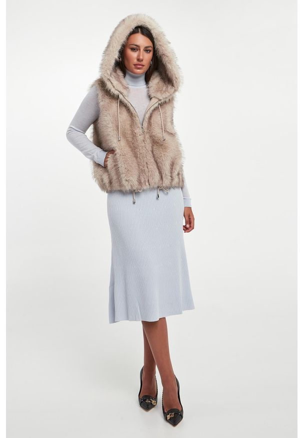 Valentini - Kamizelka damska futrzana VALENTINI. Materiał: futro