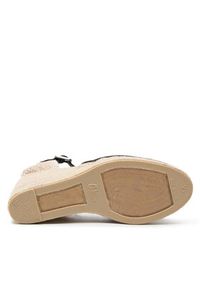 Castañer Espadryle Carol/8ED/001 020975-100 Czarny. Kolor: czarny. Materiał: materiał #4