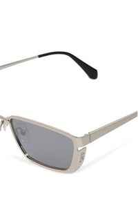 OFF-WHITE - Off-White Okulary przeciwsłoneczne OERI119 Srebrny. Kolor: srebrny #3