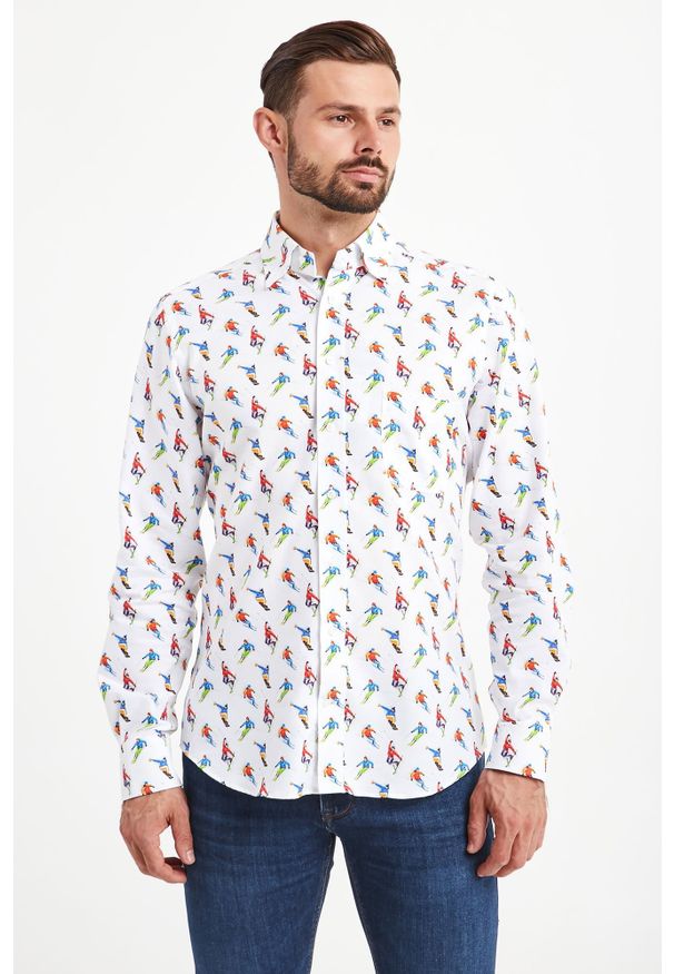 Emanuel Berg - KOSZULA EMANUEL BERG. Okazja: na co dzień. Styl: elegancki, casual