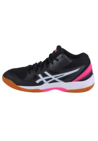 Asics - Buty do siatkówki damskie, ASICS Gel-Task MT 3. Zapięcie: sznurówki. Kolor: czarny, wielokolorowy. Materiał: materiał, syntetyk. Szerokość cholewki: normalna. Sport: siatkówka