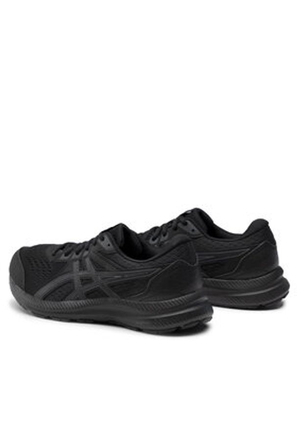 Asics Buty do biegania Gel-Contend 8 1011B492 Czarny. Kolor: czarny. Materiał: skóra