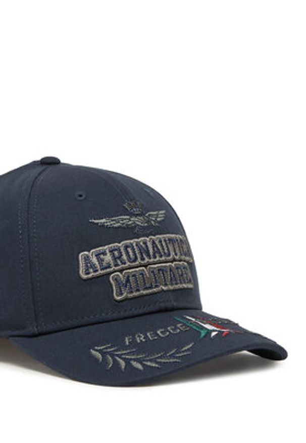 Aeronautica Militare Czapka z daszkiem 251HA1104CT2261 Granatowy. Kolor: niebieski. Materiał: bawełna, materiał