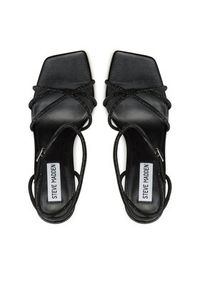 Steve Madden Sandały Slayed SM11002948 Czarny. Kolor: czarny. Materiał: zamsz, skóra #7