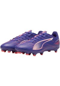 Buty Puma Ultra 5 Play FG/AG 107689 01 fioletowe. Zapięcie: sznurówki. Kolor: fioletowy. Materiał: materiał, włókno. Szerokość cholewki: normalna. Sport: piłka nożna #5