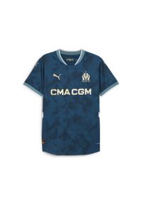 Puma - Męska autentyczna koszulka wyjazdowa Olympique Marsylia 24/25 PUMA. Kolor: niebieski. Sport: piłka nożna #1