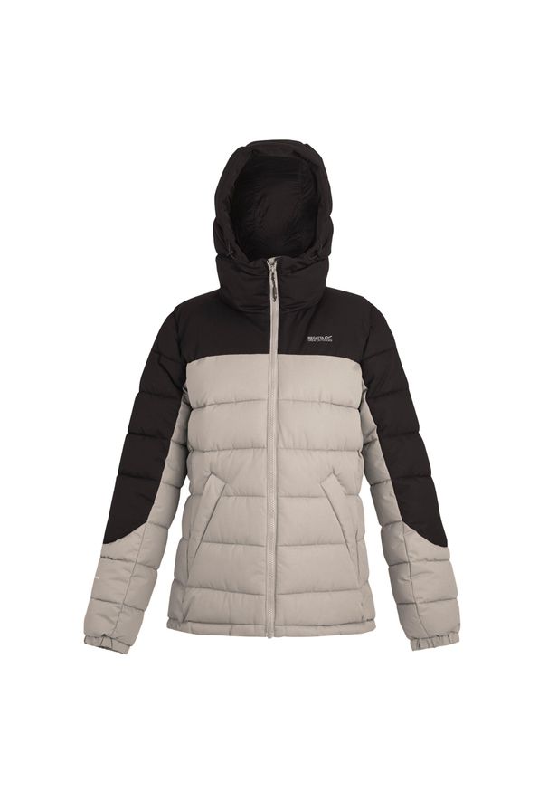 Regatta - Pikowana Kurtka Damska Aldthorn. Kolor: różowy, wielokolorowy, czarny. Sport: turystyka piesza