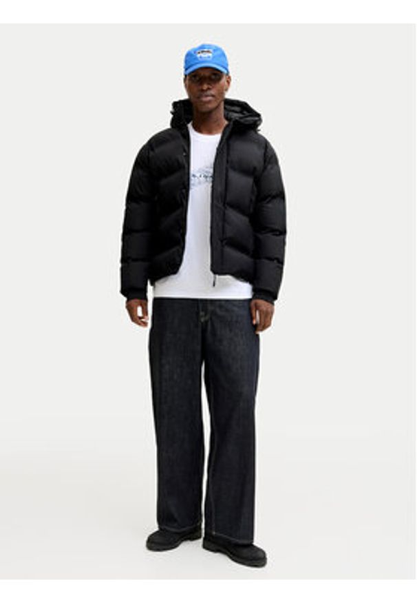 Jack & Jones Kurtka zimowa Fusion 12285919 Czarny Regular Fit. Kolor: czarny. Materiał: syntetyk. Sezon: zima