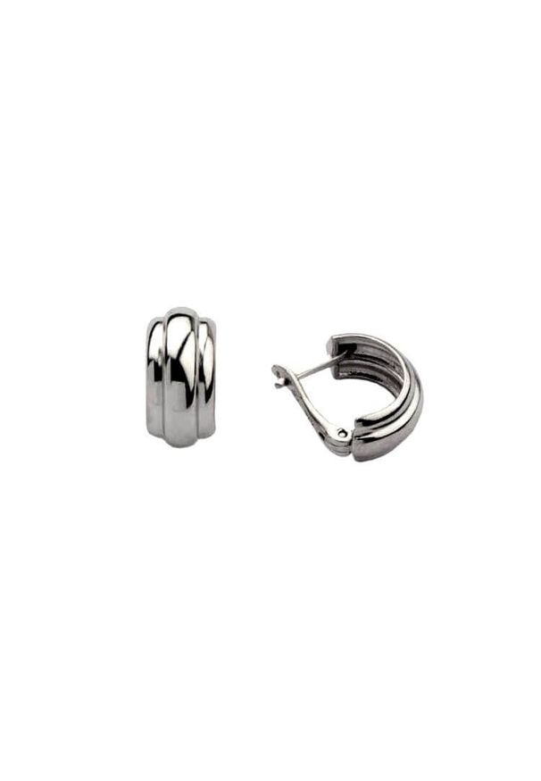Polcarat Design - Oksydowane srebrne kolczyki K3 1183. Materiał: srebrne. Kolor: srebrny