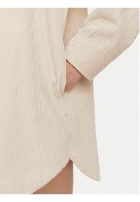 Billabong Sukienka koszulowa Winter Ocean EBJWD00149 Beżowy Boxy Fit. Kolor: beżowy. Materiał: bawełna. Typ sukienki: koszulowe #2