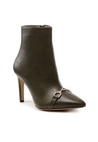 DeeZee Botki ZALMM220171 Zielony. Kolor: zielony. Materiał: skóra #3