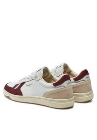 Pepe Jeans Sneakersy Kore Heritage M PMS00026 Biały. Kolor: biały. Materiał: skóra