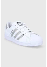 adidas Originals - Buty Superstar. Zapięcie: sznurówki. Kolor: biały. Materiał: guma. Model: Adidas Superstar #2