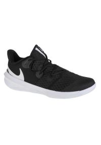 Buty Nike W Zoom Hyperspeed Court M CI2963-010 czarne czarne. Kolor: czarny. Materiał: syntetyk, guma, materiał. Szerokość cholewki: normalna. Model: Nike Court, Nike Zoom. Sport: siatkówka