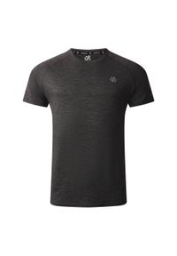 DARE 2B - T-shirt Męski Melanżowy Persist. Kolor: szary. Wzór: melanż