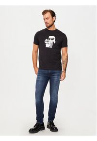 Karl Lagerfeld - KARL LAGERFELD Jeansy 265801 544835 Granatowy Slim Fit. Kolor: niebieski