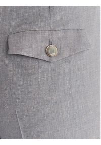 Marella Spodnie materiałowe Odino 2613131121 Błękitny Straight Fit. Kolor: niebieski. Materiał: len #2