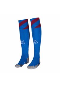 Kappa - Skarpetki SM Caen Kombat Spark Pro 2024/25. Kolor: wielokolorowy, niebieski, czerwony. Sport: piłka nożna #1