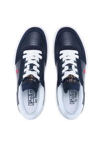 Polo Ralph Lauren Sneakersy Polo Crt Pp 809834463003 Granatowy. Kolor: niebieski. Materiał: skóra #6