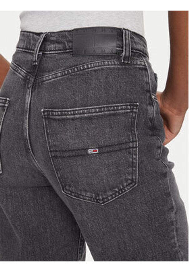 Tommy Jeans Jeansy Layla DW0DW20646 Czarny Straight Fit. Kolor: czarny