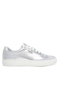 Hugo - HUGO Sneakersy 50541657 040 Srebrny. Kolor: srebrny. Materiał: skóra