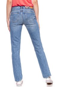 Wrangler - WRANGLER STRAIGHT ALL STAR BLUE W28TRI25U. Wzór: aplikacja. Styl: klasyczny