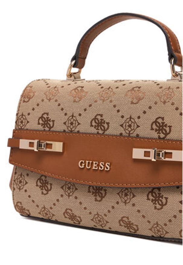 Guess Torebka Melinda HWJP99 02200 Brązowy. Kolor: brązowy