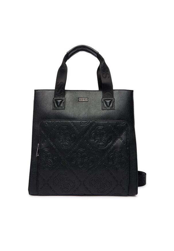 Guess Torba HMBOMG P5403 Czarny. Kolor: czarny. Materiał: skóra