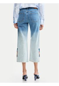 Desigual Jeansy Coco 26SWDD20 Niebieski Straight Fit. Kolor: niebieski #3