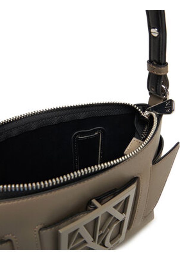 Armani Exchange Torebka 942907 0A874 U6242 Brązowy. Kolor: brązowy. Materiał: skórzane