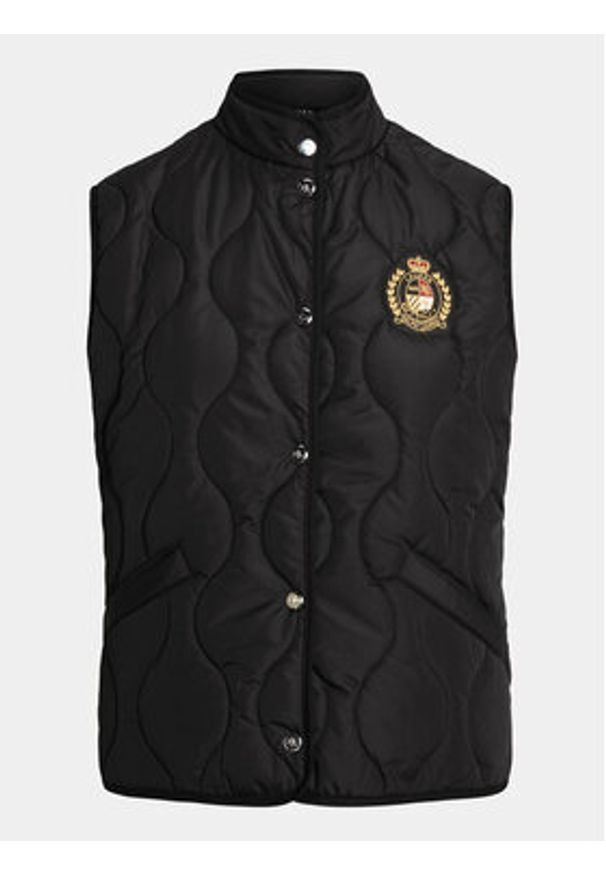 Lauren Ralph Lauren - LAUREN RALPH LAUREN Kamizelka 297936862002 Czarny Straight Fit. Kolor: czarny. Materiał: syntetyk