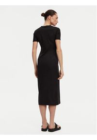 Calvin Klein Sukienka codzienna K20K208299 Czarny Slim Fit. Okazja: na co dzień. Kolor: czarny. Materiał: bawełna. Typ sukienki: proste. Styl: casual