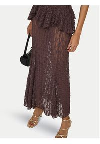 only - ONLY Spódnica maxi Aya 15375833 Kremowy Regular Fit. Kolor: kremowy. Materiał: syntetyk #5