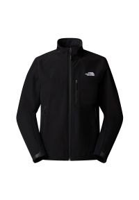Kurtka męska The North Face Apex Bionic 0A8EJCJK31 - czarna. Kolor: czarny. Materiał: poliester, polar, elastan, materiał. Wzór: haft. Styl: elegancki #1