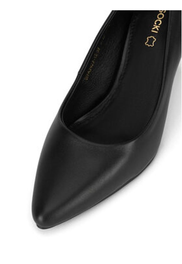 Lasocki Czółenka WFA2922-1Z Czarny. Kolor: czarny. Materiał: skóra. Obcas: na szpilce