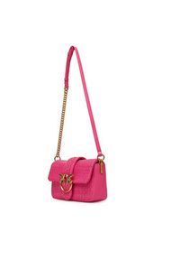 Pinko - PINKO Torebka Love One Mini Slouchy Fl PE 25 PLTT 104340 A2CF Różowy. Kolor: różowy #4
