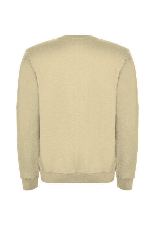 ROLY - Bluza Unisex Dla Dorosłych Clasica Z Okrągłym Dekoltem. Kolor: beżowy