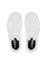 Adidas - adidas Sneakersy Streettalk Bold Shoes Junior KI1797 Biały. Kolor: biały. Materiał: skóra #4